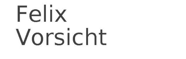 Felix Vorsicht