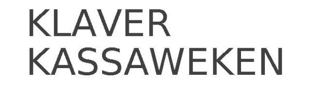 KLAVER KASSAWEKEN