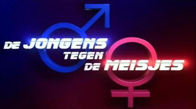 de jongens tegen de meisjes