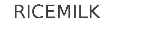 RICEMILK