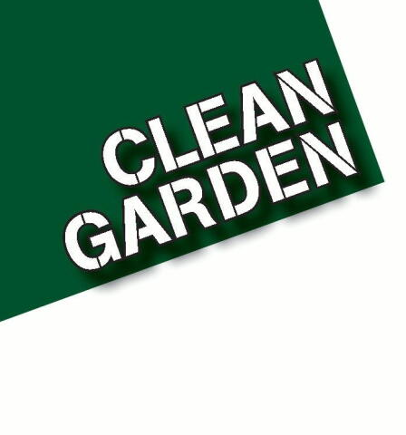 clean garden