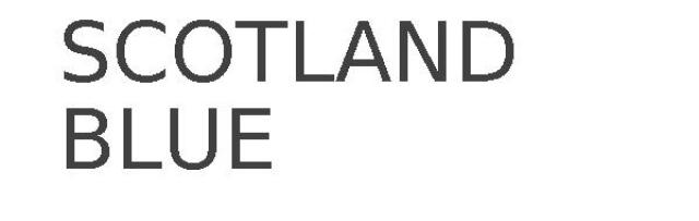 SCOTLAND BLUE