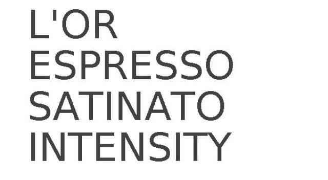 L'OR ESPRESSO SATINATO INTENSITY