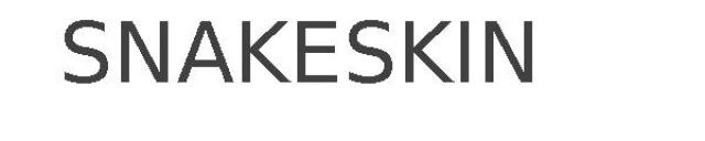SNAKESKIN