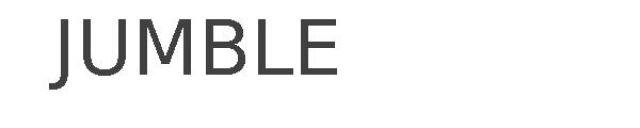 JUMBLE