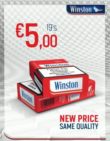 winston new price same quality