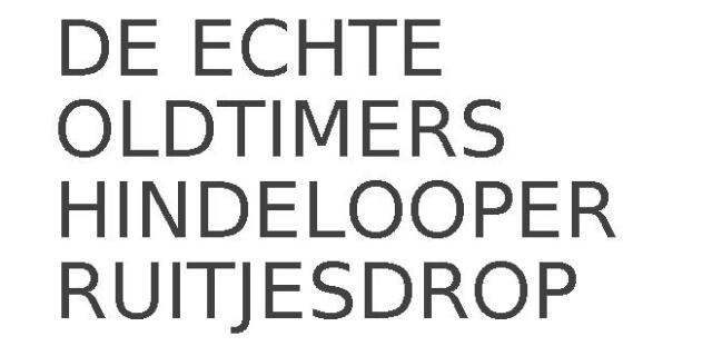 DE ECHTE OLDTIMERS HINDELOOPER RUITJESDROP