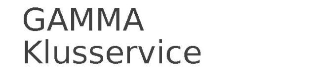 GAMMA Klusservice 