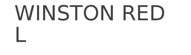 WINSTON RED L