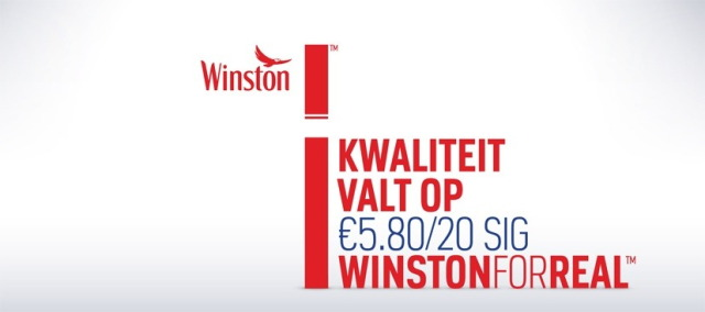winston kwaliteit valt op winston for real