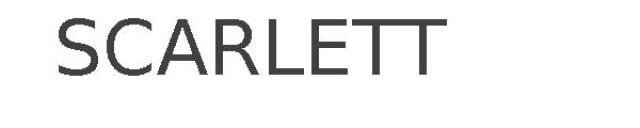 SCARLETT