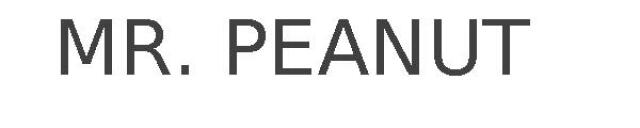 MR. PEANUT