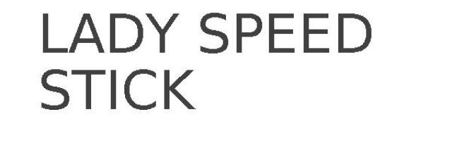 LADY SPEED STICK