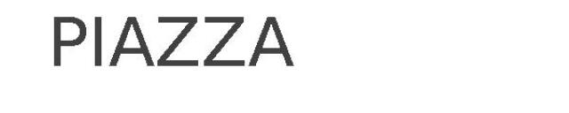 PIAZZA