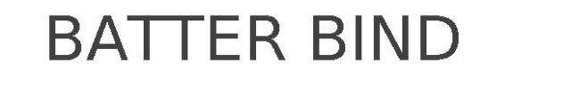 BATTER BIND