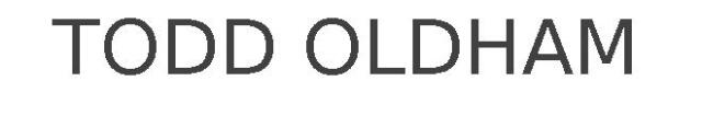 TODD OLDHAM