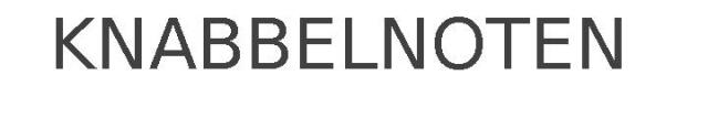 KNABBELNOTEN