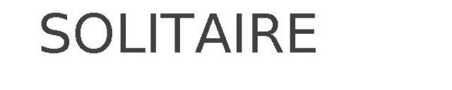 SOLITAIRE