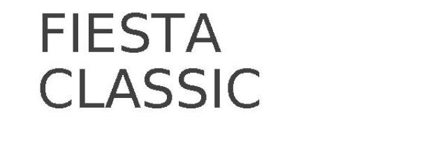FIESTA CLASSIC