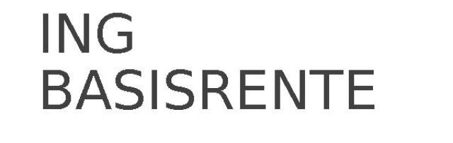 ING BASISRENTE