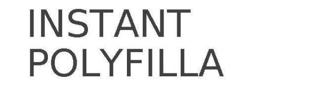 INSTANT POLYFILLA