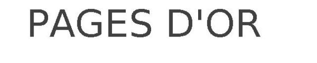 PAGES D'OR
