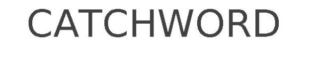 CATCHWORD