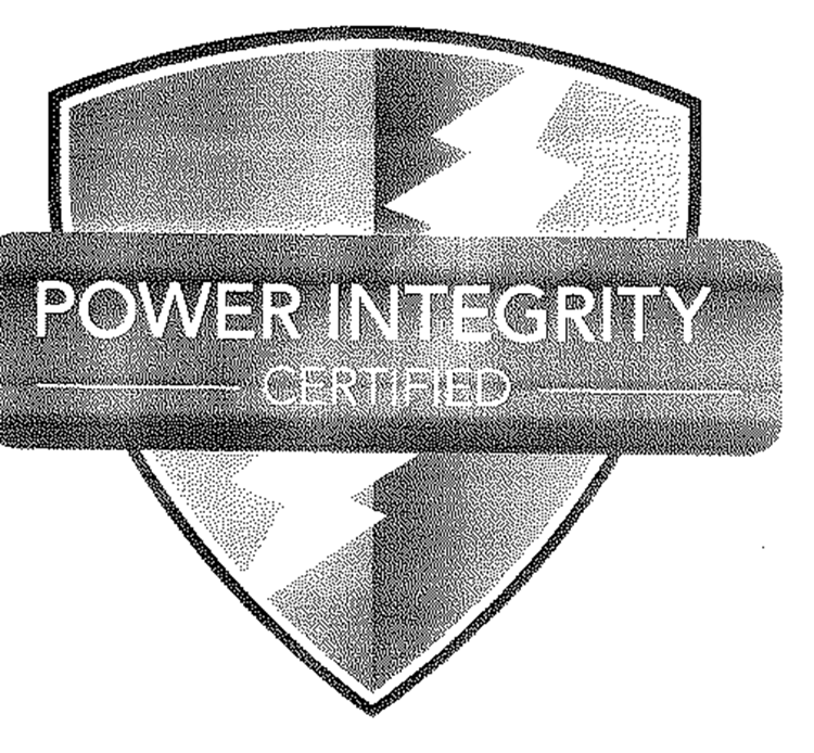POWER INTEGRITY CERTIFIED & Design