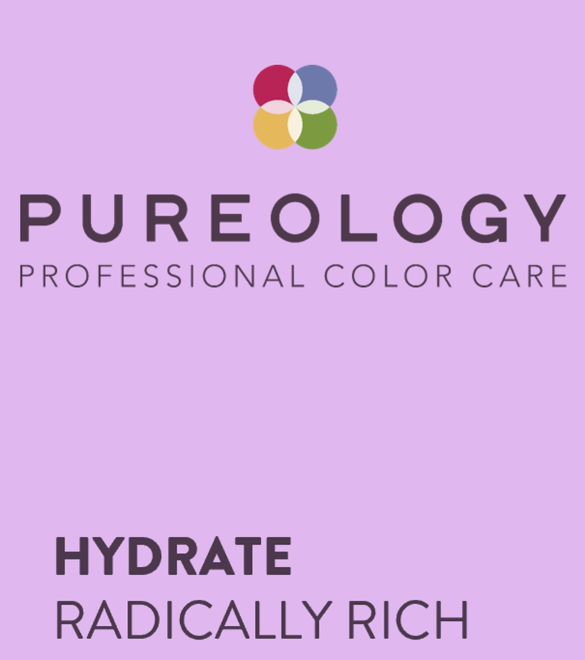 PUREOLOGY PROFESSIONAL COLOR CARE HYDRATE RADICALLY RICH & Design