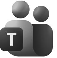 Teams Icon 2025 (b&w)