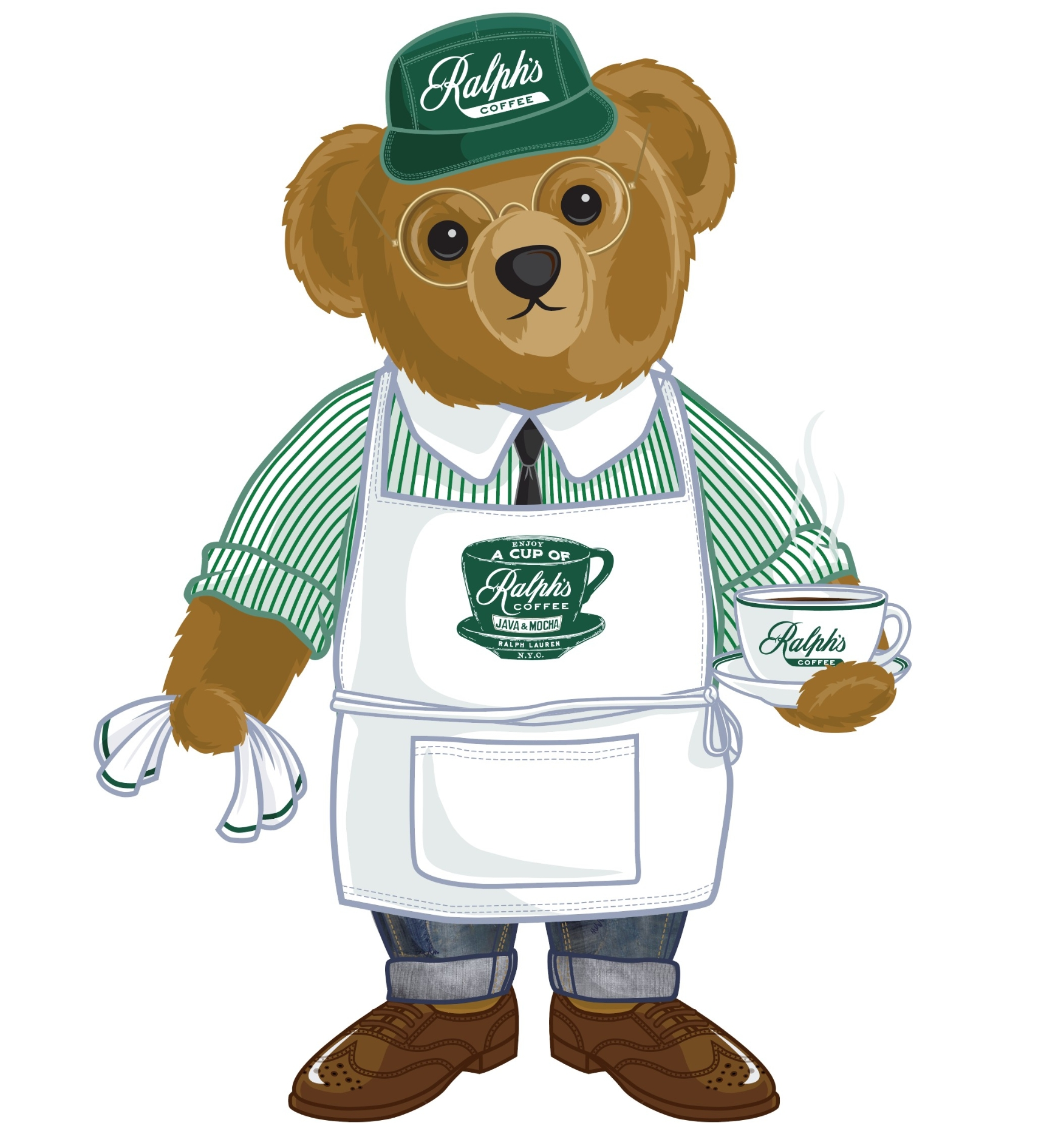 Ralph's COFFEE ENJOY A CUP OF Ralph's COFFEE JAVA & MOCHA RALPH LAUREN N.Y.C