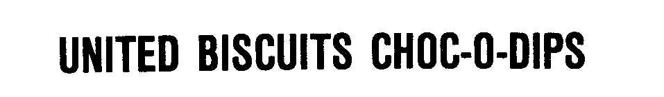 UNITED BISCUITS CHOC-O-DIPS