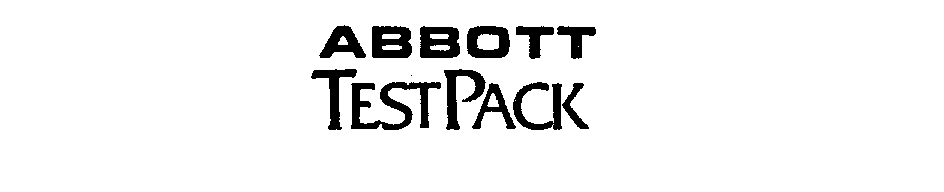 ABBOTT TESTPACK