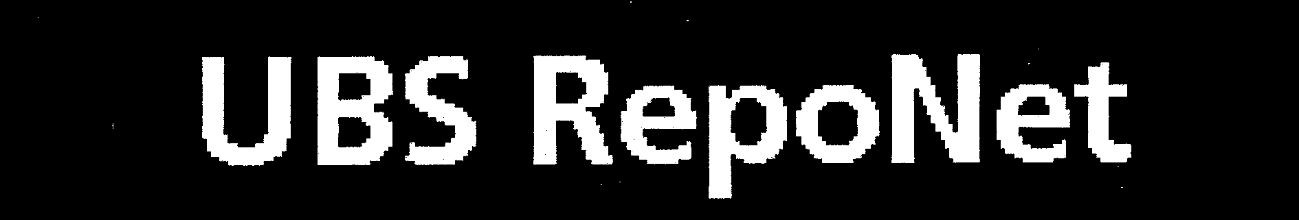 UBS RepoNet