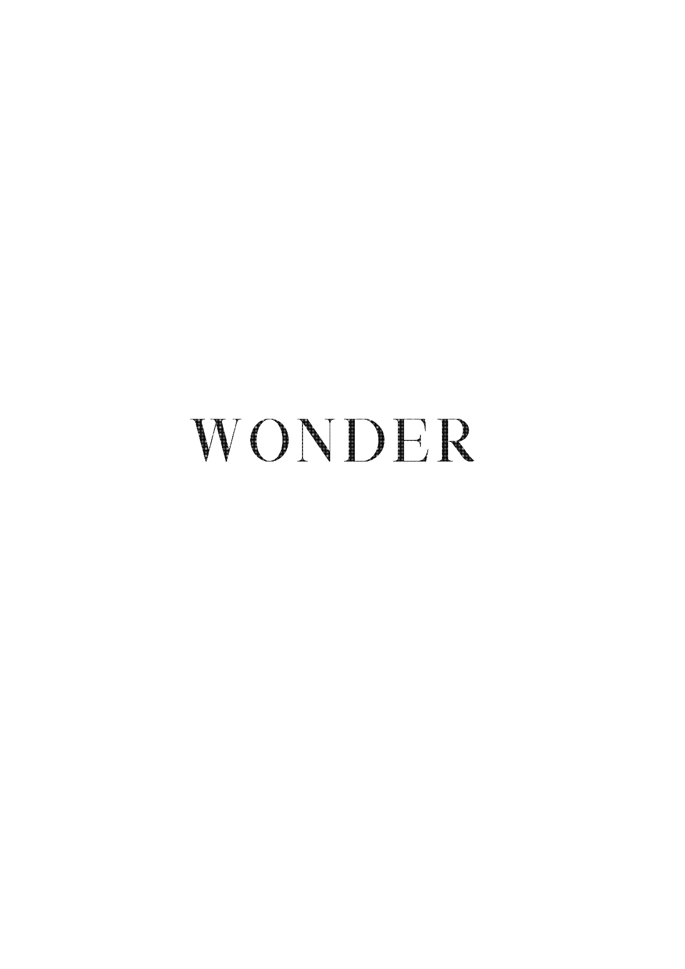 WONDER