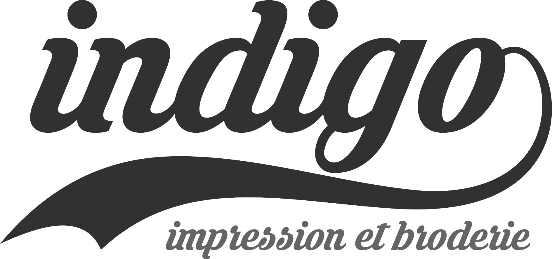 indigo impression et broderie
