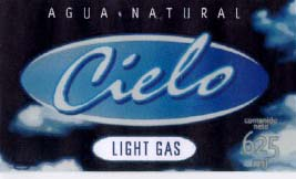 AGUA NATURAL CIELO LIGHT GAS