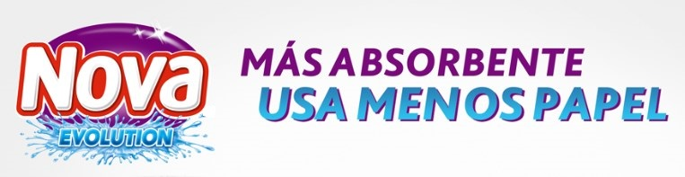 NOVA EVOLUTION MÁS ABSORBENTE USA MENOS PAPEL
