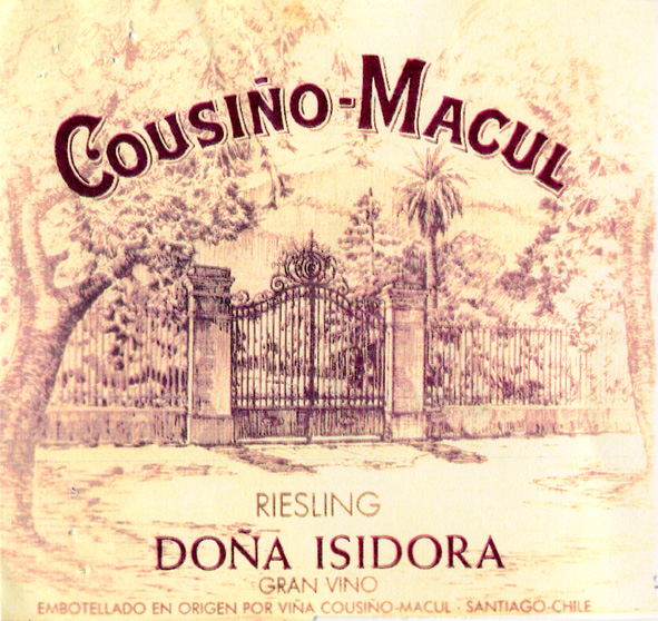 COUSIÑO-MACUL DOÑA ISIDORA