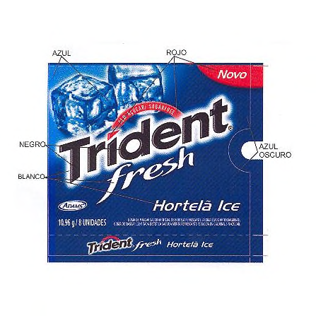 TRIDENT FRESH HORTELA ICE