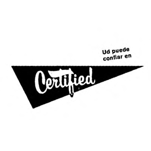 CERTIFIED
