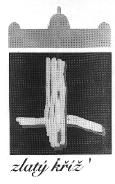 zlatý kříž