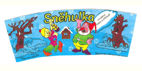 Sněhulka mražený krém s příchutí