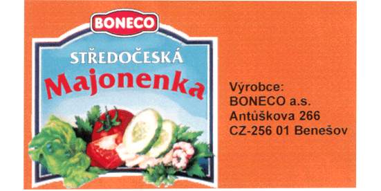BONECO STŘEDOČESKÁ Majonenka