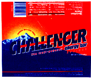 CHALLENGER energy bar APRICOT
