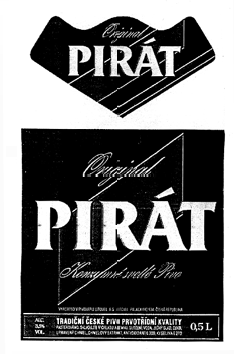 Original PIRÁT Konzumní světlé pivo