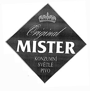 Original MISTER KONZUMNÍ SVĚTLÉ PIVO