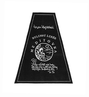 Jindra Kropáčková BYLINNÝ LIKÉR MEDITOVKA Pij! Zítra už dělí nás hory, dělí nás mha a dělí nás brány nejistých budoucích let. Tu Fu