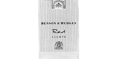 FINEST AMERICAN BLEND BENSON & HEDGES Red LIGHTS