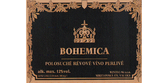 BOHEMICA  POLOSUCHÉ RÉVOVÉ VÍNO PERLIVÉ
